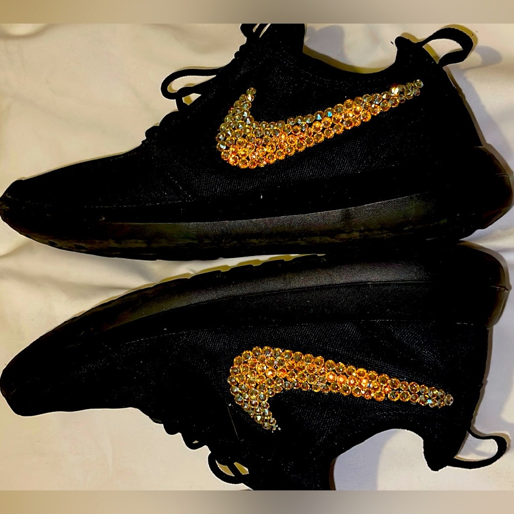 Women’s Nike custom w/ Swarovski Swoosh